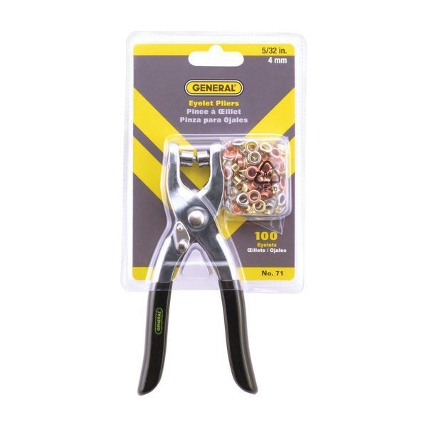Eyelet Plier Set 101Pc, General Tools, Mfr#: 71